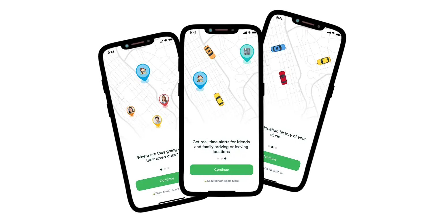 A screen from the Number Tracker app.